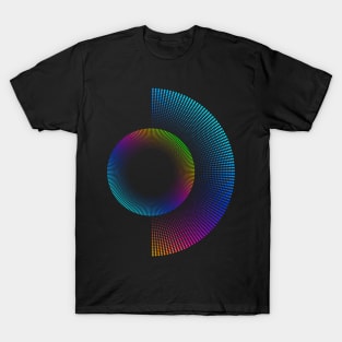 Circled Optical Illusion - #18 T-Shirt